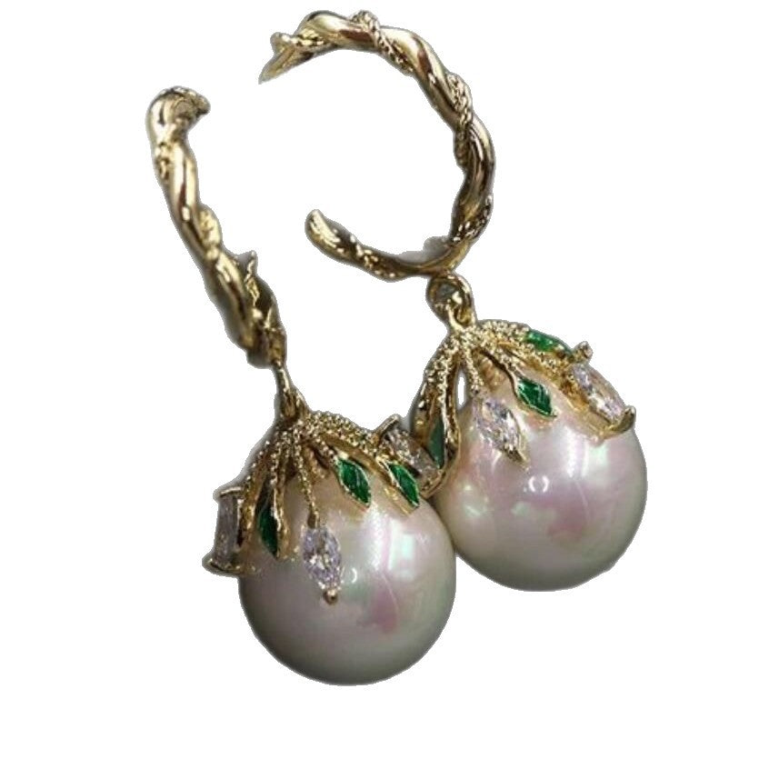 Boucles d'oreilles en perles de luxe - Élégance Maillard