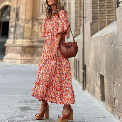 Robe Dalia – L’appel du soleil, avec élégance