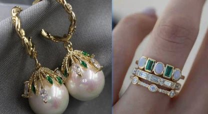 Boucles d'oreilles en perles de luxe - Élégance Maillard