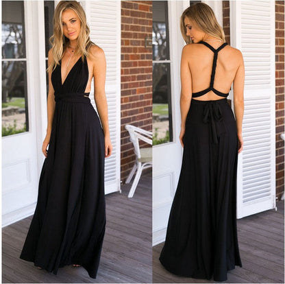 Robe Élégante à Dos Ouvert