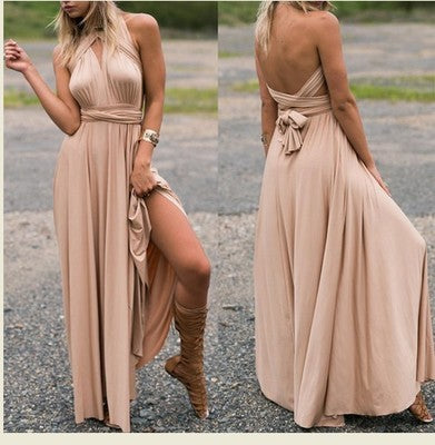 Robe Élégante à Dos Ouvert