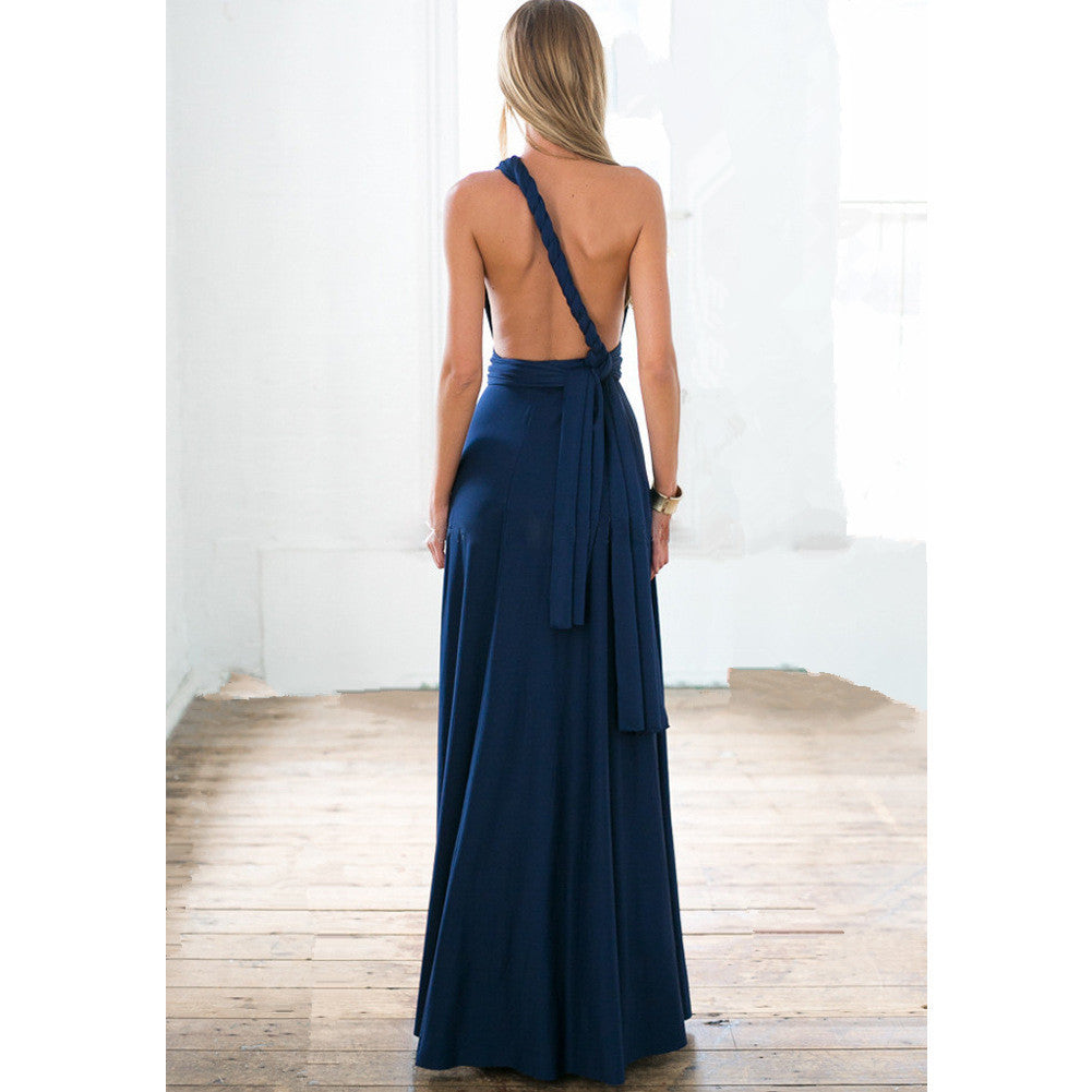 Robe Élégante à Dos Ouvert