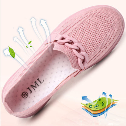 Nalia™ – Mocassins Femmes Confort à Chaîne Élégante
