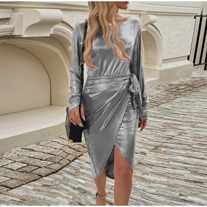 Robe Élisa™ : La Puissance du Froncé