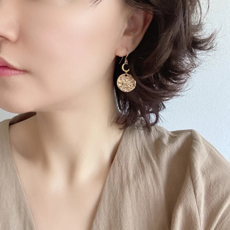 Boucles d'oreilles pendantes en zircon - Euroselle Élégance
