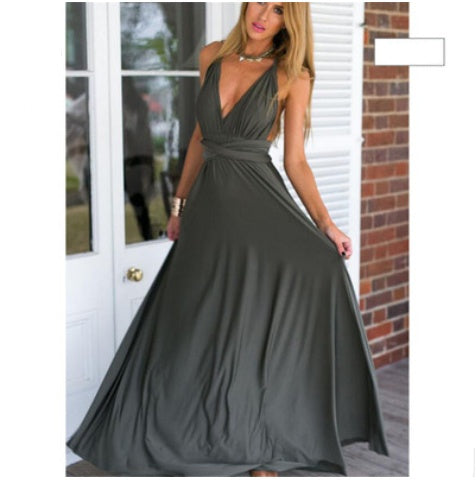 Robe Élégante à Dos Ouvert