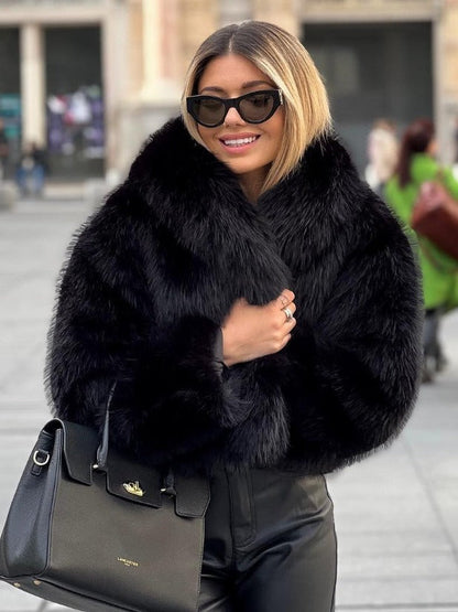 Emma Plush Coat - Manteau Doux et Épais