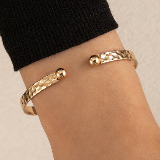 Bracelet Cœur Élégant en Argent et Or