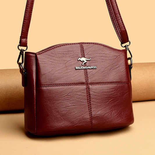 Sac bandoulière en cuir souple à épaule