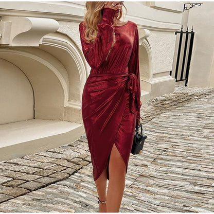 Robe Élisa™ : La Puissance du Froncé