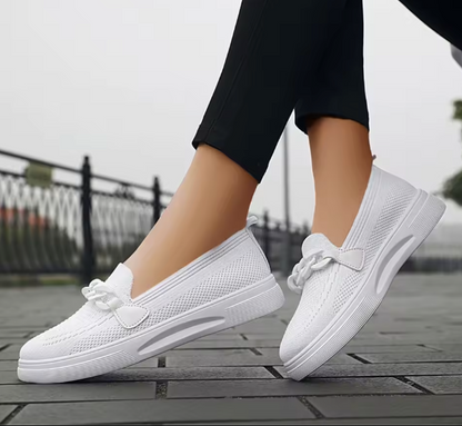 Nalia™ – Mocassins Femmes Confort à Chaîne Élégante