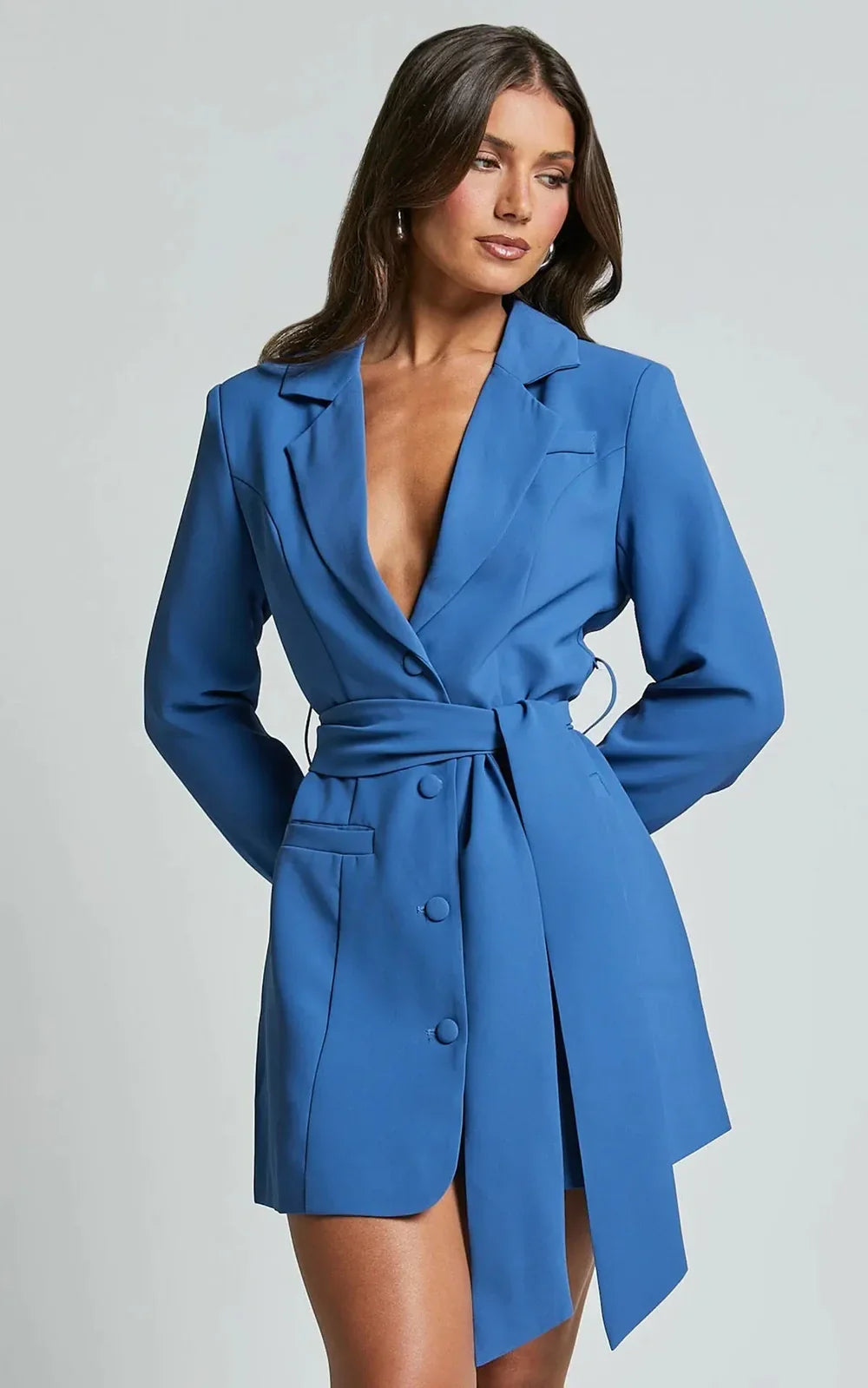 Robe Blazer Ajustée | Chic & Ceinturée