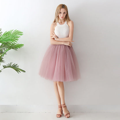 Elésia™ – Jupe Tulle Plissée Aérienne A-Line
