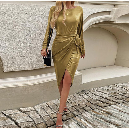 Robe Élisa™ : La Puissance du Froncé