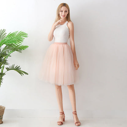 Elésia™ – Jupe Tulle Plissée Aérienne A-Line