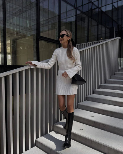 Robe Sienna™ : Maille Hivernale Chic