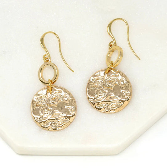 Boucles d'oreilles pendantes en zircon - Euroselle Élégance