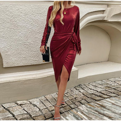 Robe Élisa™ : La Puissance du Froncé